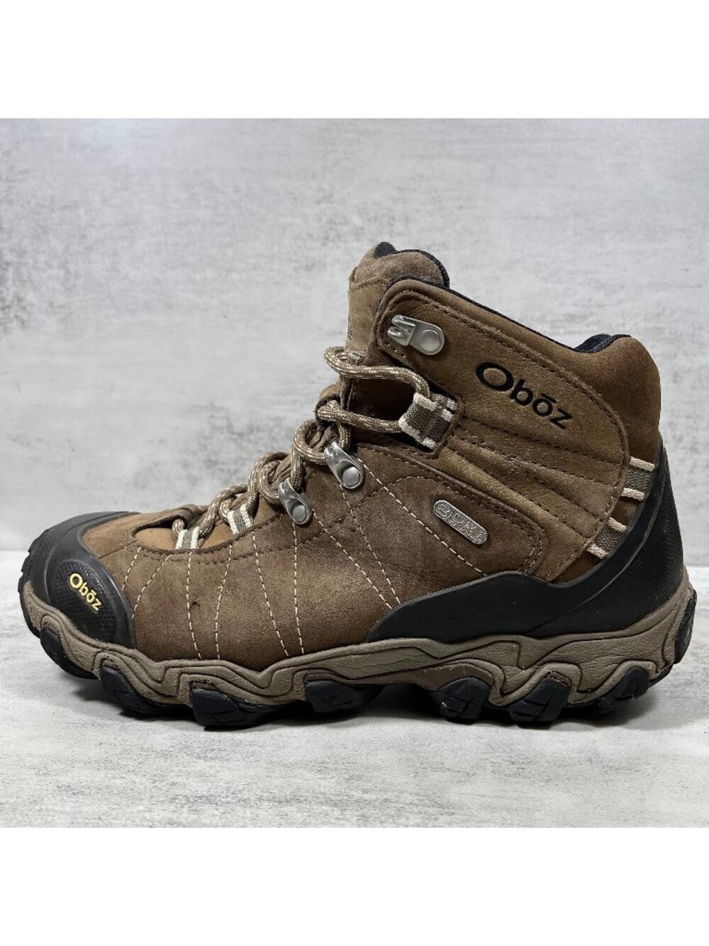 Oboz Bridger B-Dry Mid Hiking Boots - Women's Size 8.5 - Brown